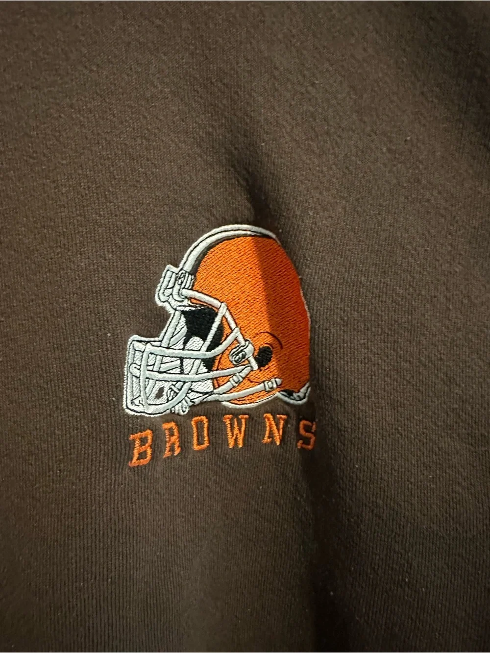 Puma Brown Crewneck Sweatshirt with Small Logo - Men